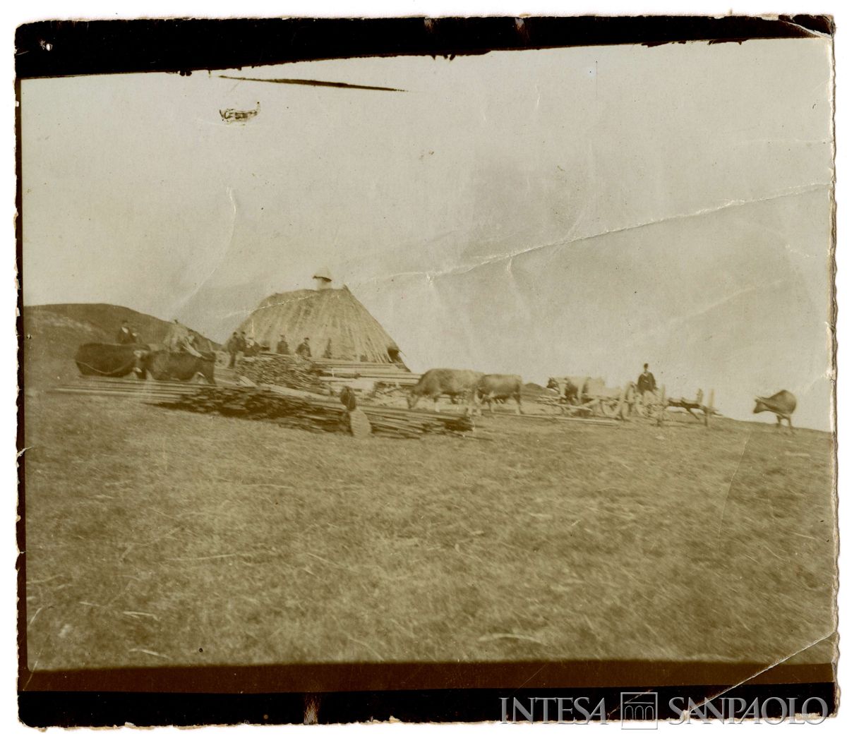 Villaggi di capanne in Bulgaria, 1903-1907 (Bernardino Nogara)