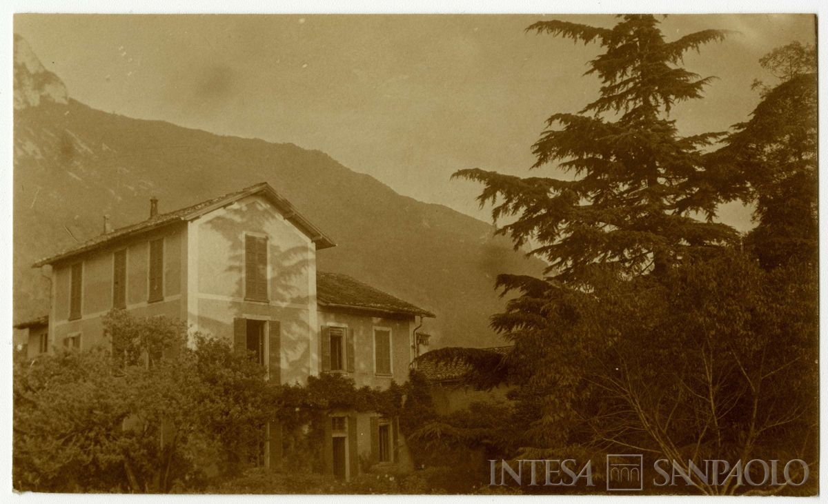 La casa di Maggianico, primo quarto XX secolo (fotografo sconosciuto)