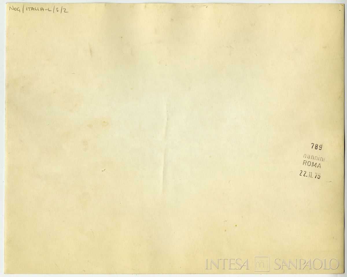 Scorcio di Bellano, 1870 - 1940 (Nannini), verso