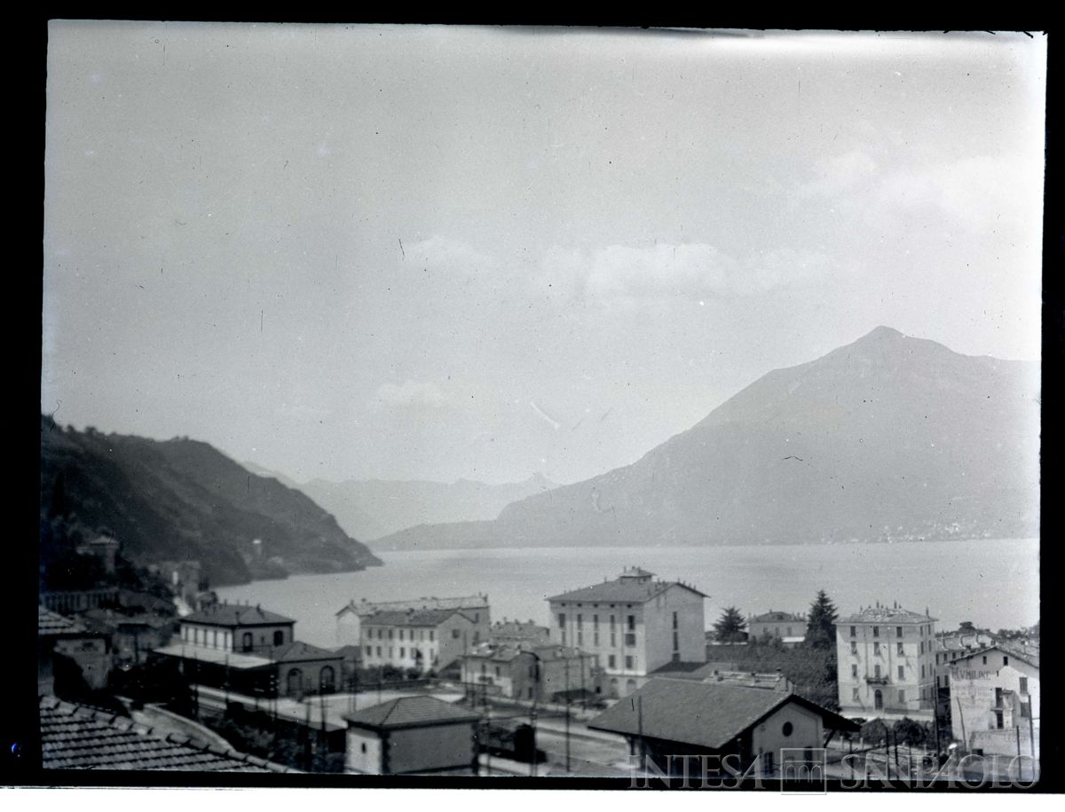 Scorcio di Bellano, 1870 - 1940 (fotografo sconosciuto)