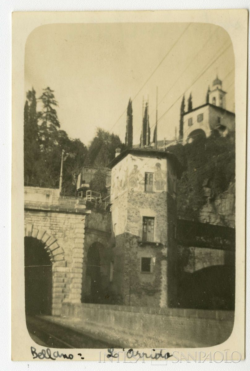 Scorcio di Bellano, 1870 - 1940 (fotografo sconosciuto)