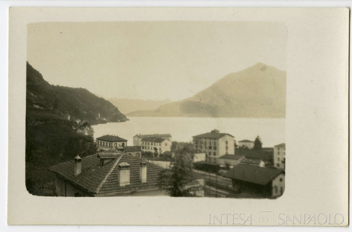 Scorcio di Bellano, 1870 - 1940 (fotografo sconosciuto)