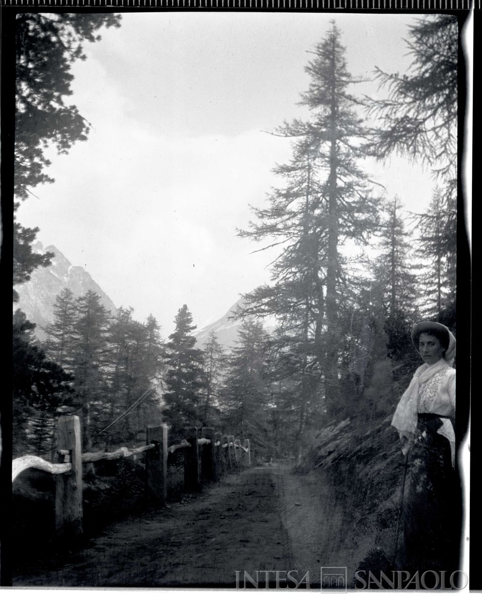 Gita nei pressi di Casaccia, anni 1910 (fotografo sconosciuto)