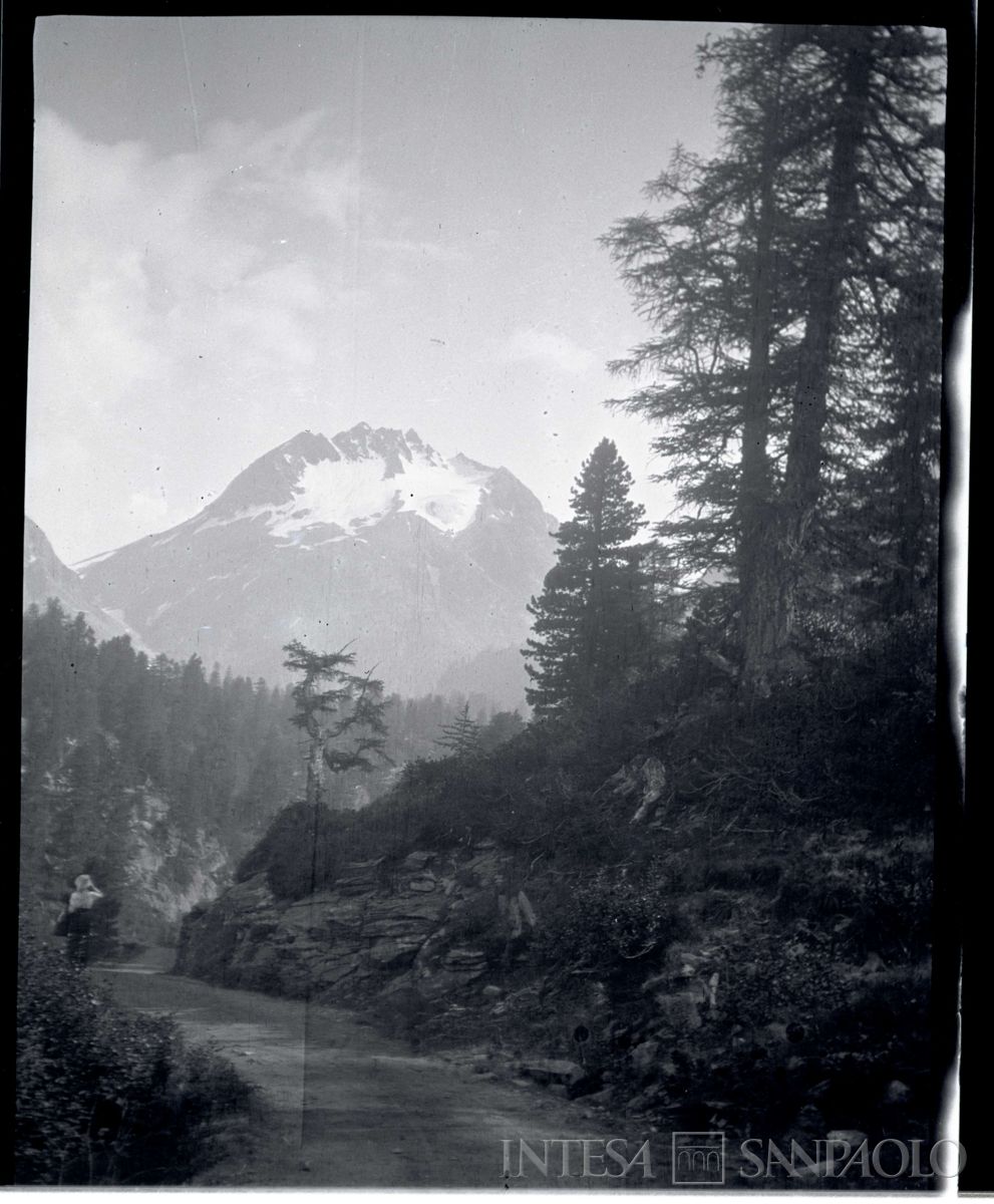 Gita nei pressi di Casaccia, anni 1910 (fotografo sconosciuto)
