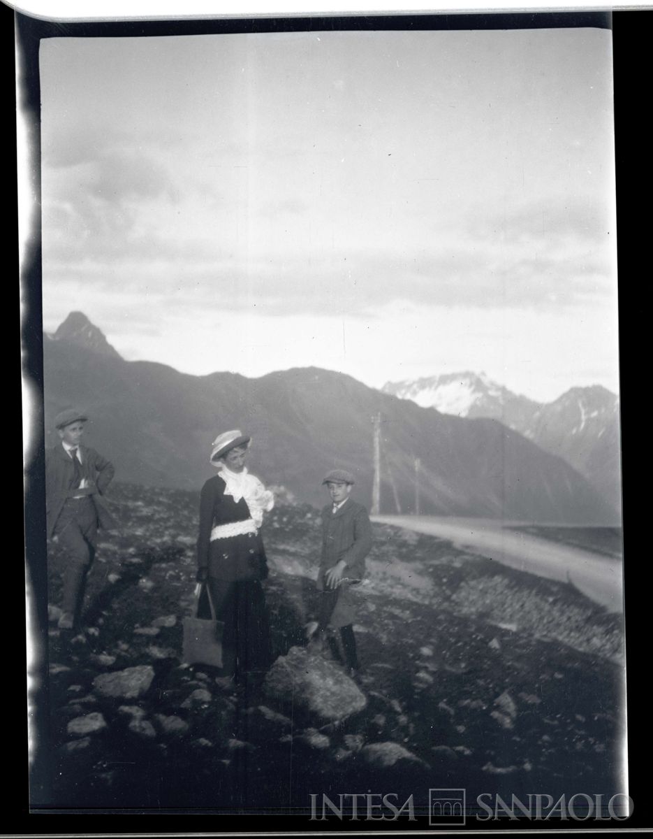 Gita nei pressi di Casaccia, anni 1910 (fotografo sconosciuto)