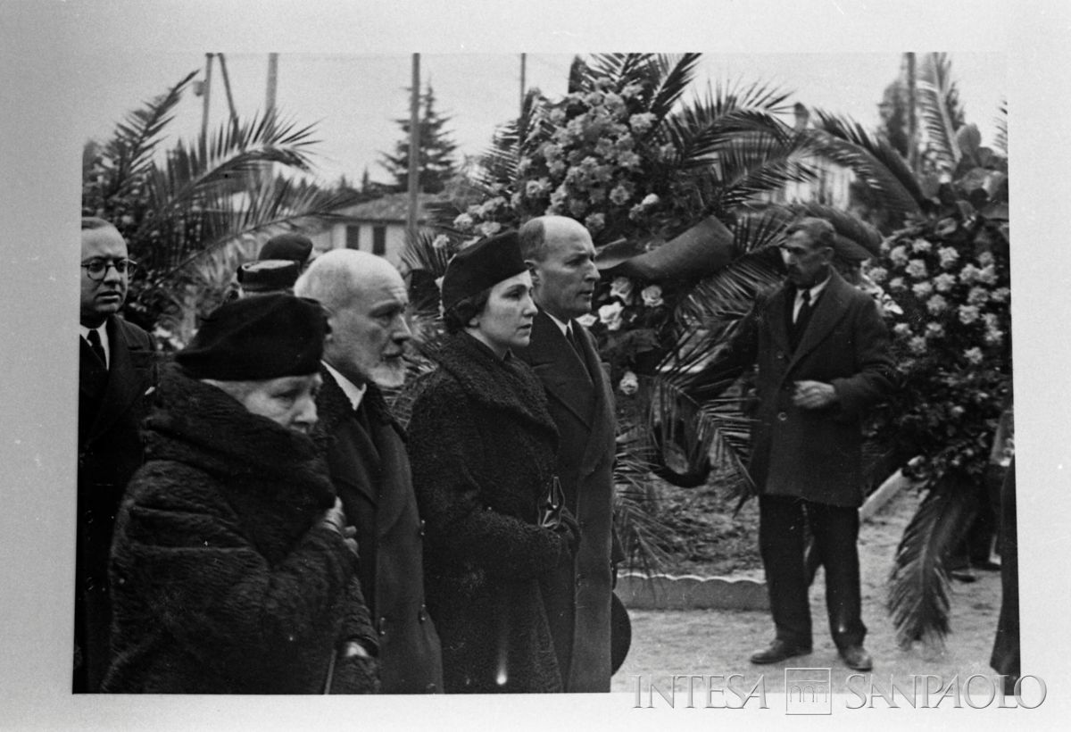 Funerali di Giuseppe Toeplitz, Sant'Ambrogio Olona, post 27 gennaio 1938 (fotografo sconosciuto)