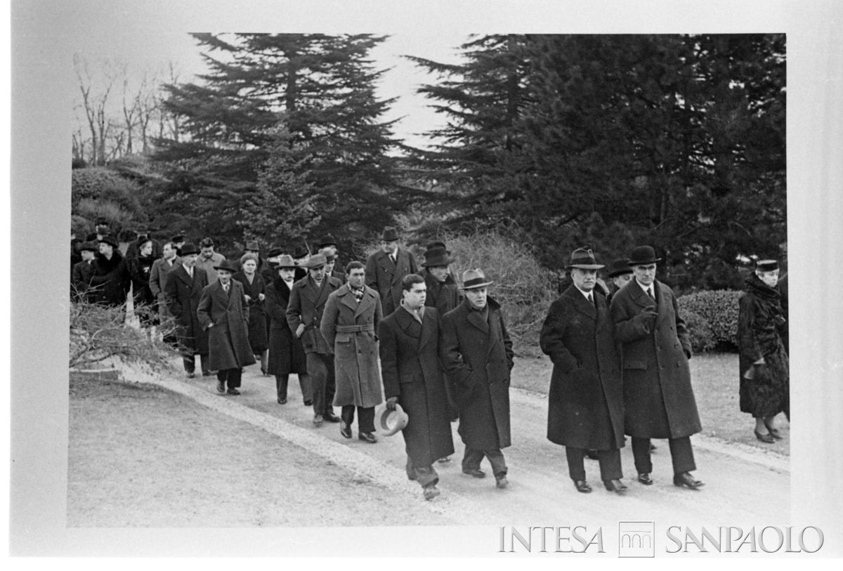Funerali di Giuseppe Toeplitz, Sant'Ambrogio Olona, post 27 gennaio 1938 (fotografo sconosciuto)