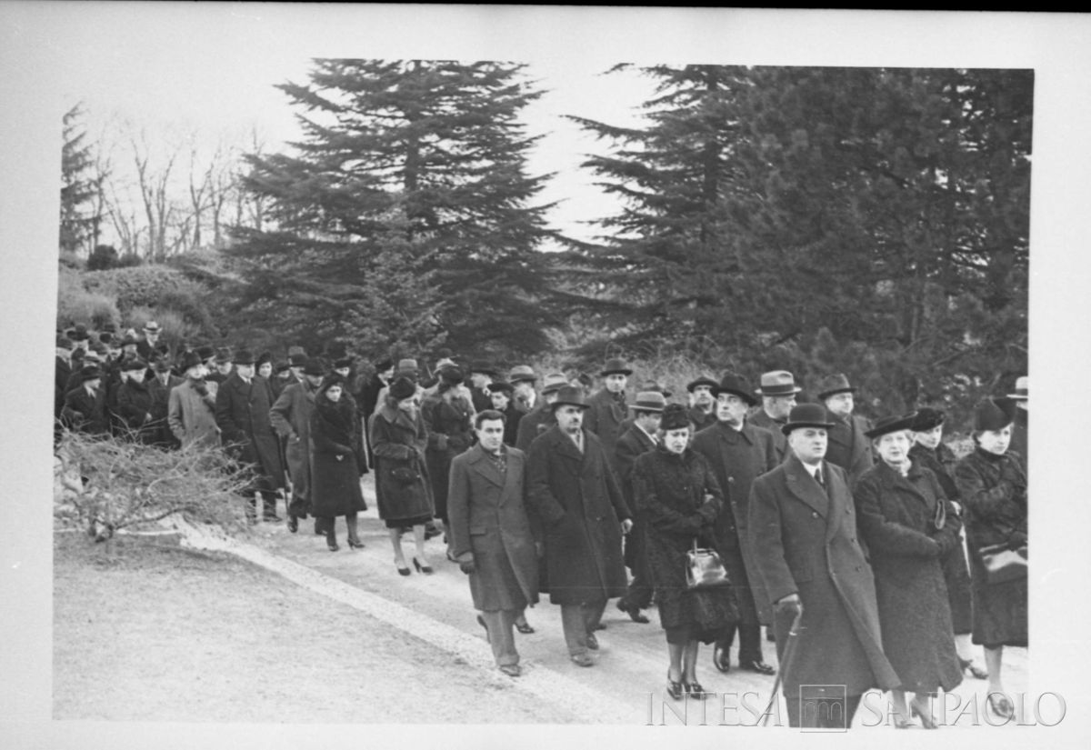 Funerali di Giuseppe Toeplitz, Sant'Ambrogio Olona, post 27 gennaio 1938 (fotografo sconosciuto)