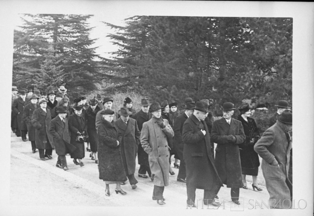 Funerali di Giuseppe Toeplitz, Sant'Ambrogio Olona, post 27 gennaio 1938 (fotografo sconosciuto)