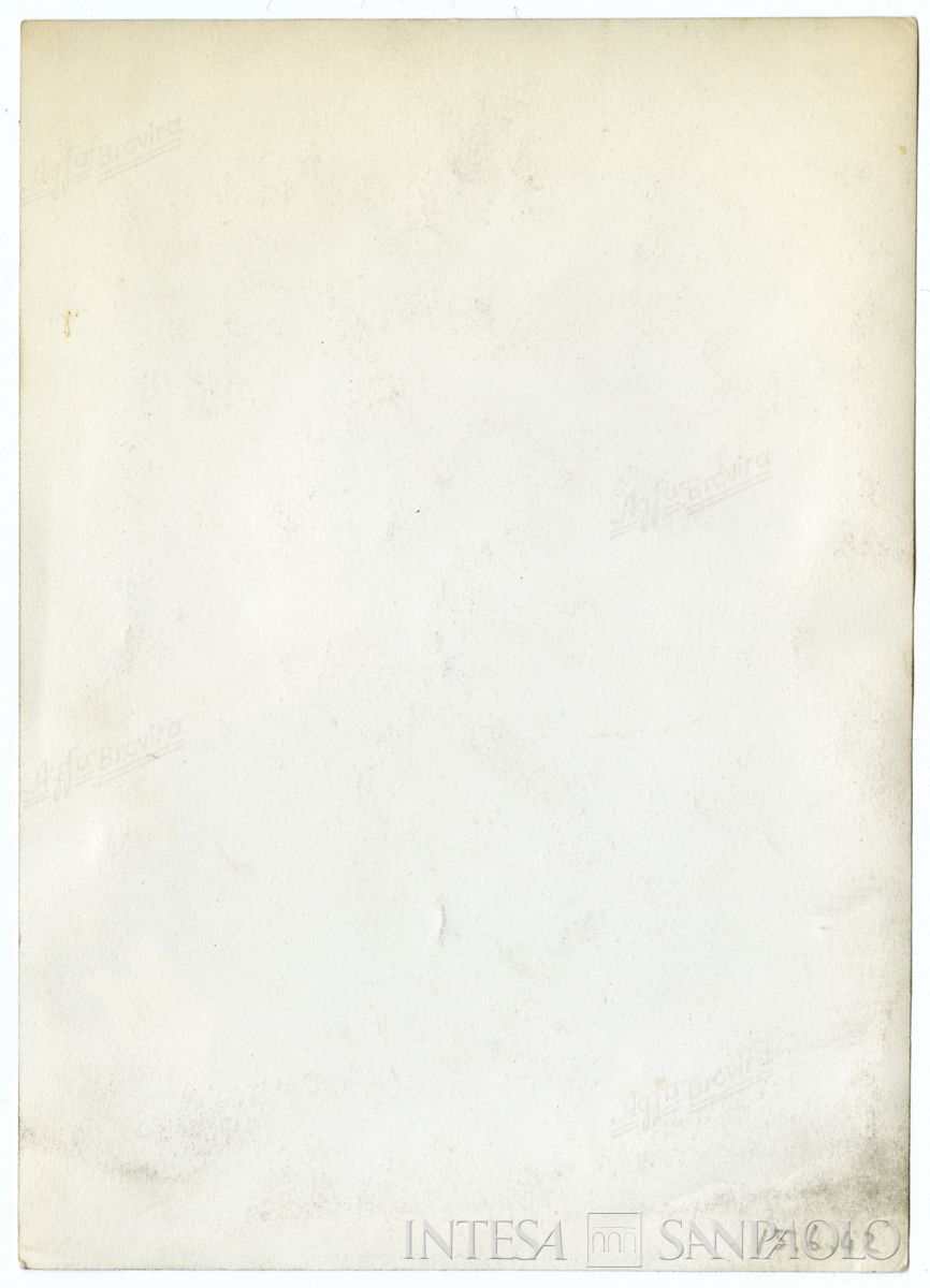 Ritratto di Raffaele Mattioli, 15 giugno 1942 (fotografo sconosciuto) (verso)