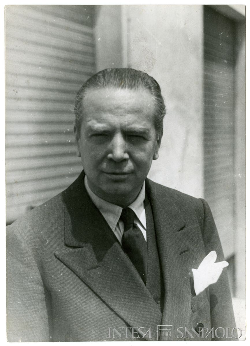 Ritratto di Raffaele Mattioli, 15 giugno 1942 (fotografo sconosciuto)