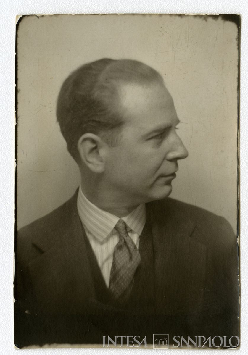 Raffaele Mattioli di profilo, anni Venti (fotografo sconosciuto)