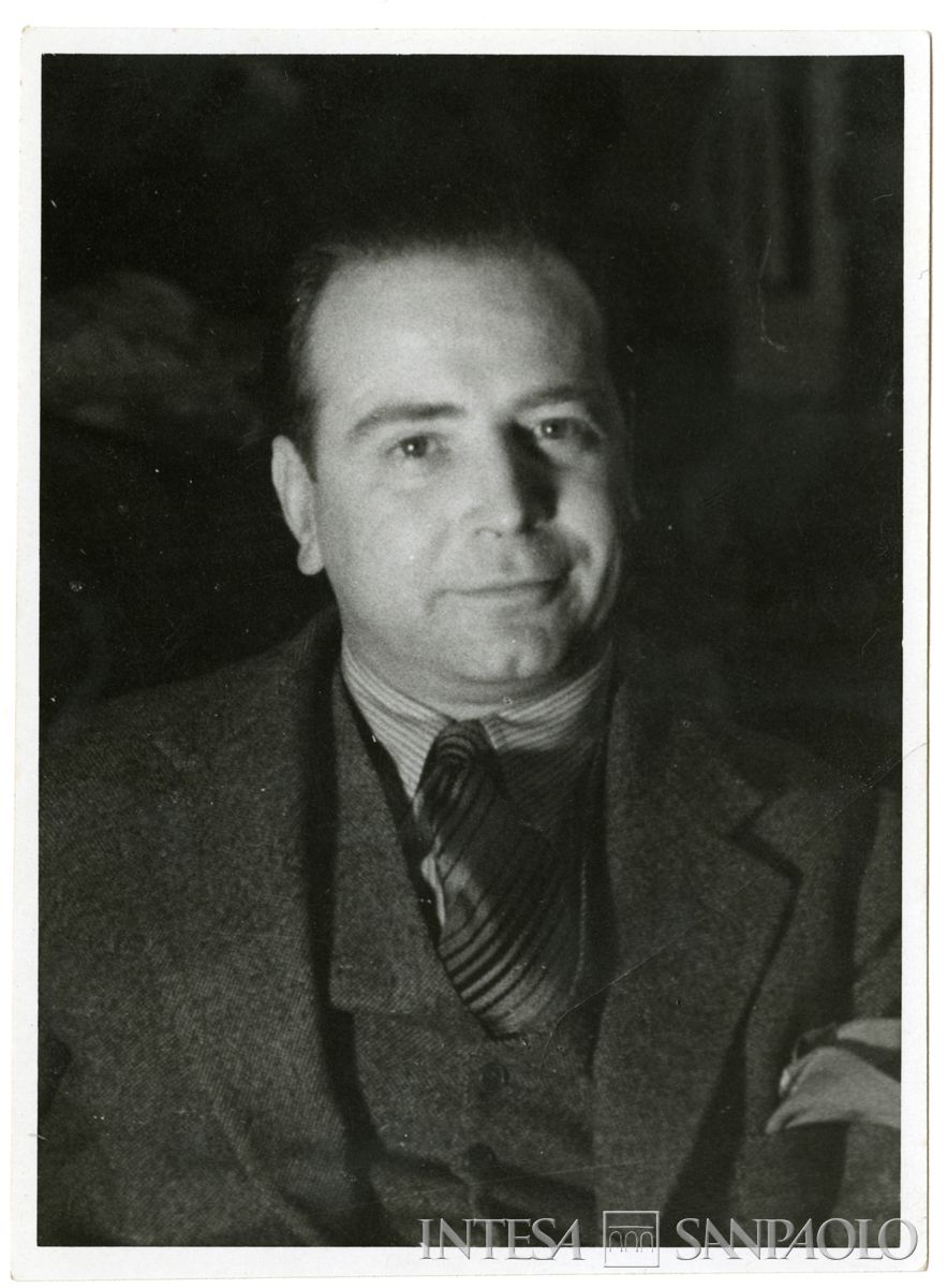 Ritratto di Raffaele Mattioli, 16 febbraio 1934 (fotografo Antonello Gerbi)