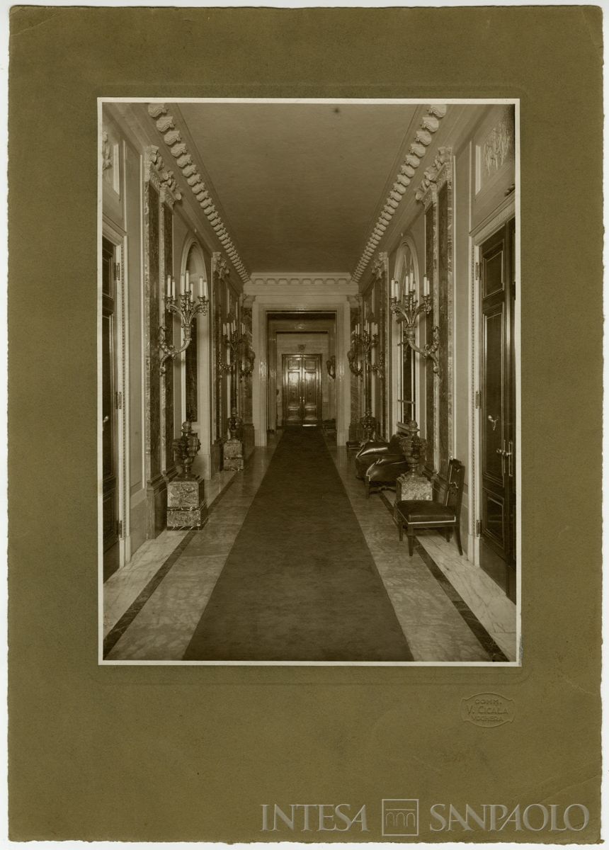 Corridoio, 1928 (foto Vittorio Cicala)