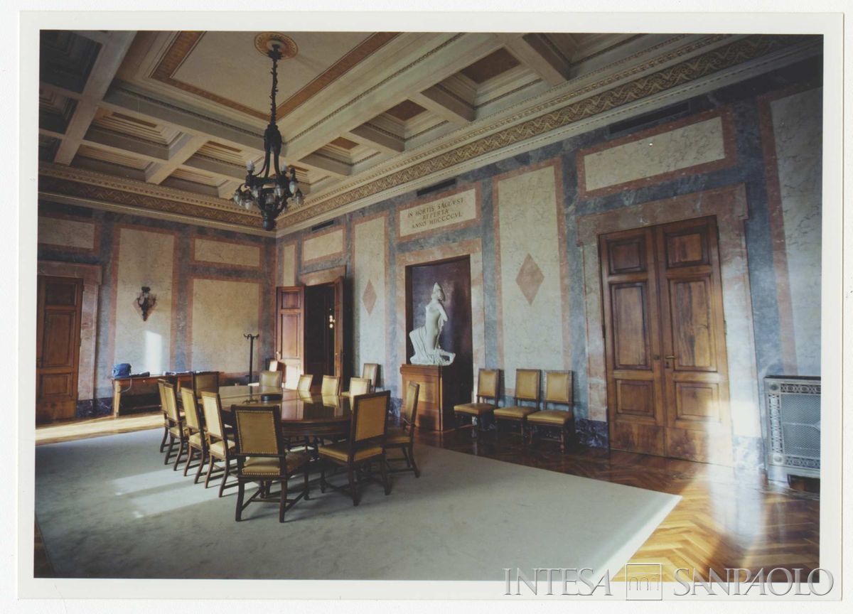 Palazzo di piazza della Scala 6, sala Niobe, anni 1990-2000 (fotografo sconosciuto)