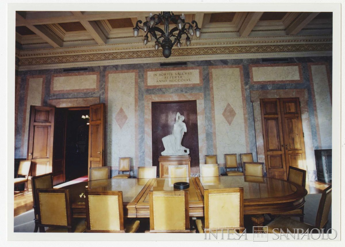 Palazzo di piazza della Scala 6, sala Niobe, anni 1990-2000 (fotografo sconosciuto)
