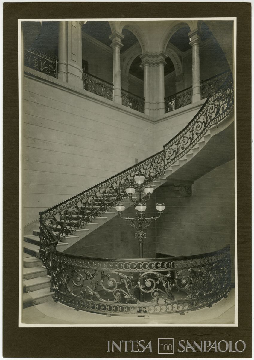 Palazzo di piazza della Scala 6, scalone d'onore, 1911-1912 (Gigi Bassani)