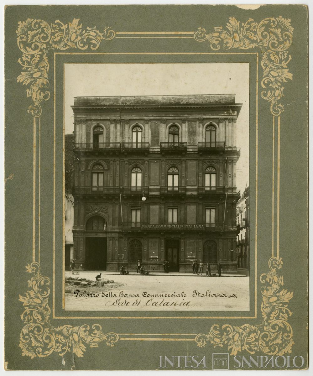 BCI, Catania: sede di Via Antonino di Sangiuliano 257-259, post 1903 (fotografo sconosciuto)