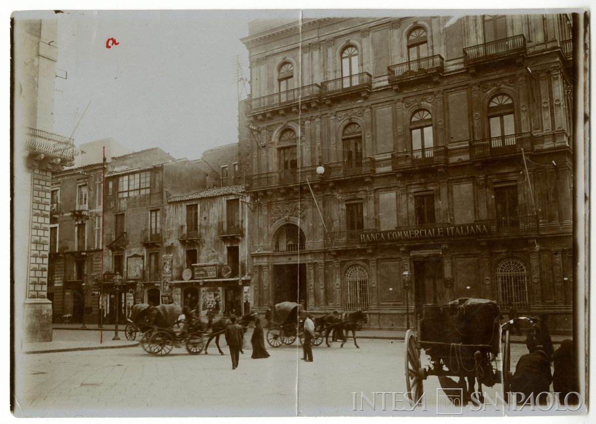 BCI, Catania: sede di Via Antonino di Sangiuliano 257-259, post 1903 (fotografo sconosciuto)