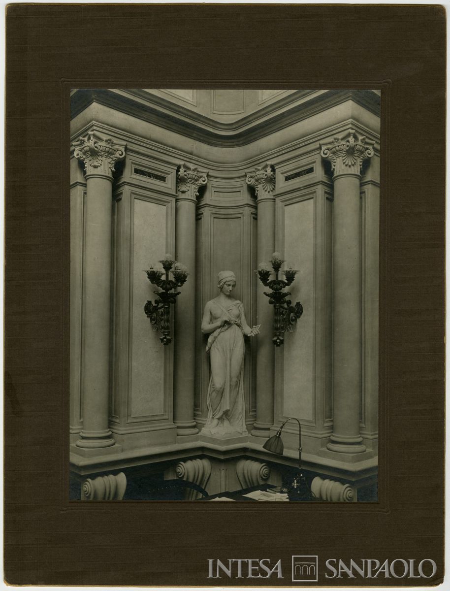BCI, Firenze: sede di Palazzo Tornabuoni Corsi, Via Strozzi 4, 1924 circa (foto Gianni Testi & Co.)