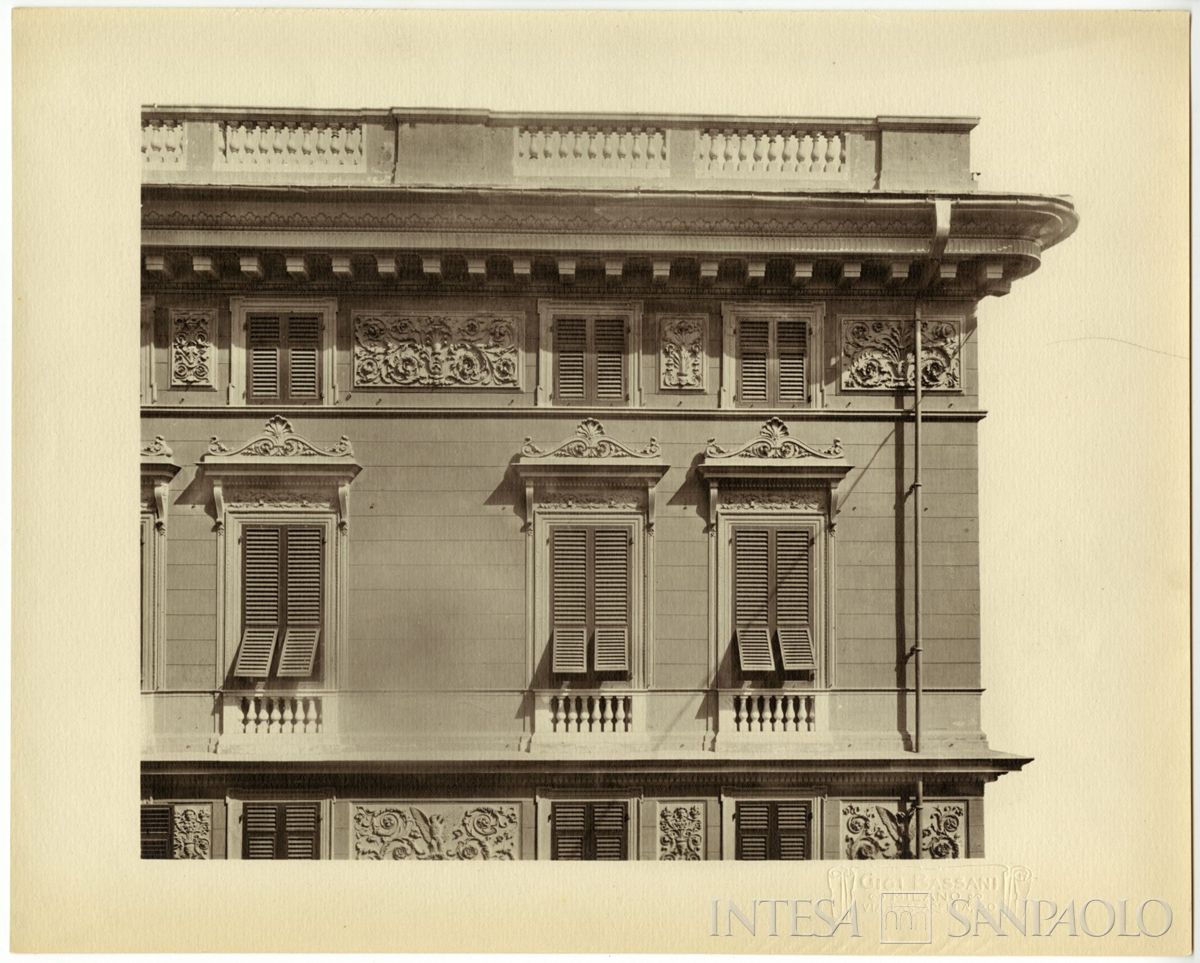 BCI, Genova: sede di Via Carlo Felice 5, 1913-1925 (foto Gigi Bassani)