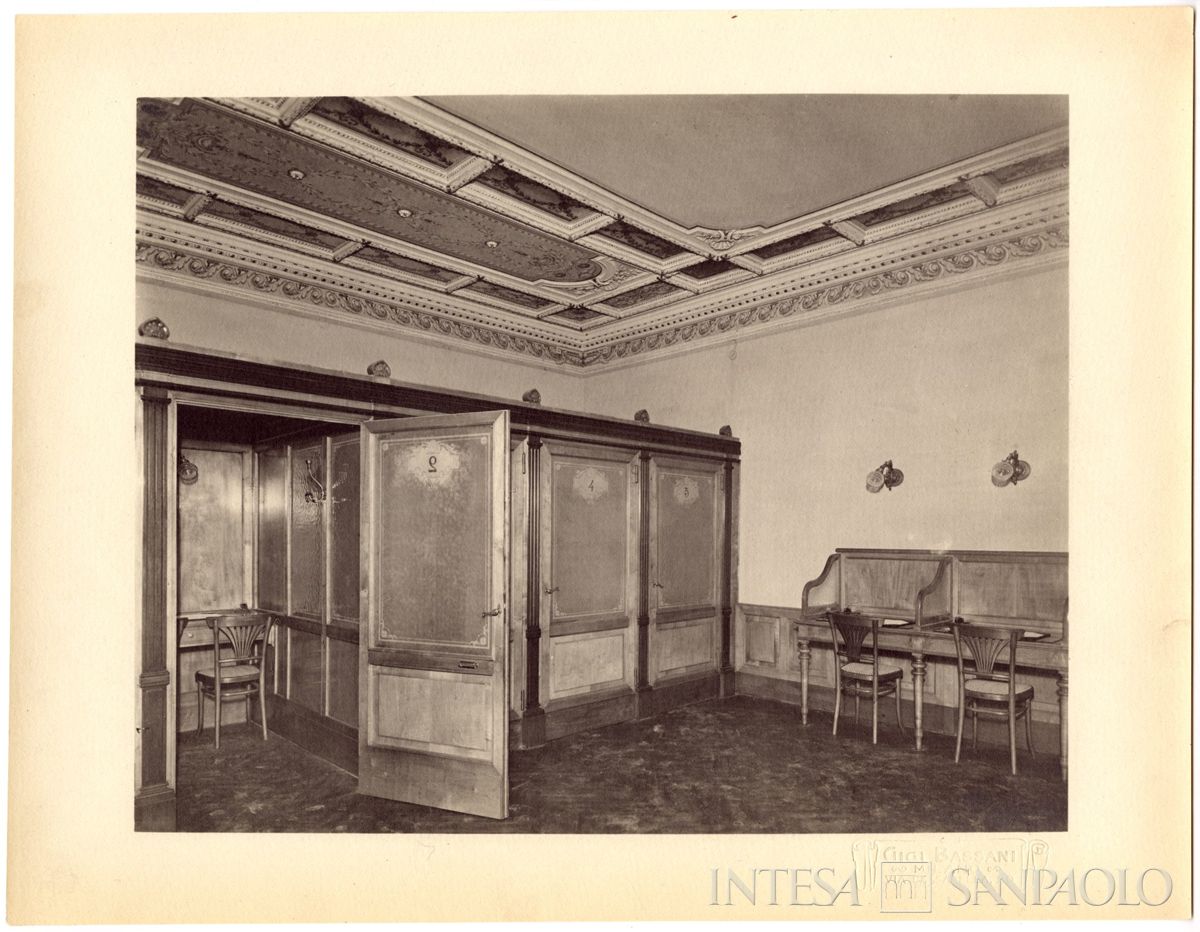 BCI, Genova: sede di Via Carlo Felice 5, 1913-1925 (foto Gigi Bassani)