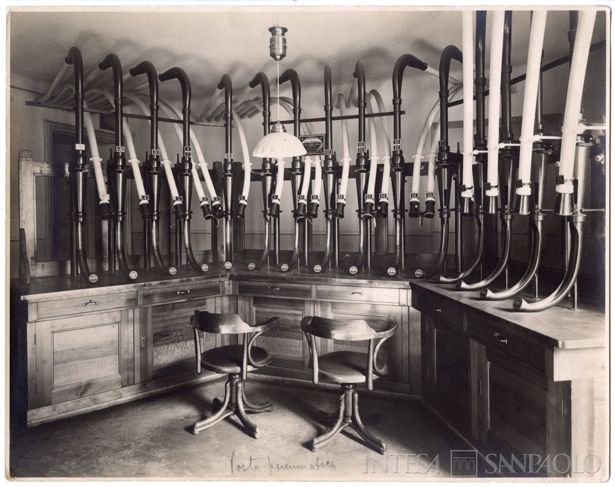 BCI, Genova: sede di Via Carlo Felice 5, 1913-1925 (foto Gigi Bassani)