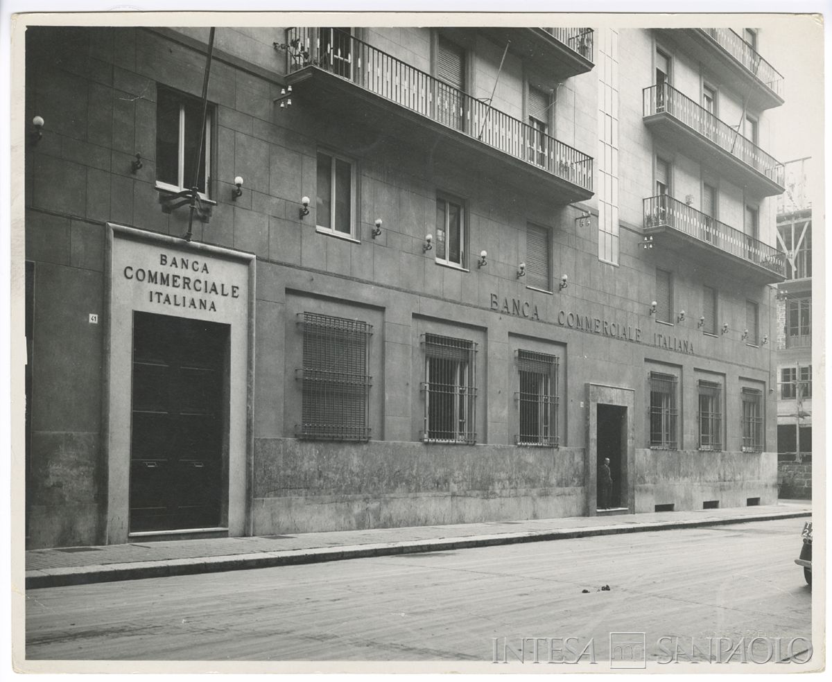 BCI, Palermo: sede di via Napoli 41, esterno, 1936 - novembre 1938 (Fotografia italiana artistica turistica Dante Cappellani)