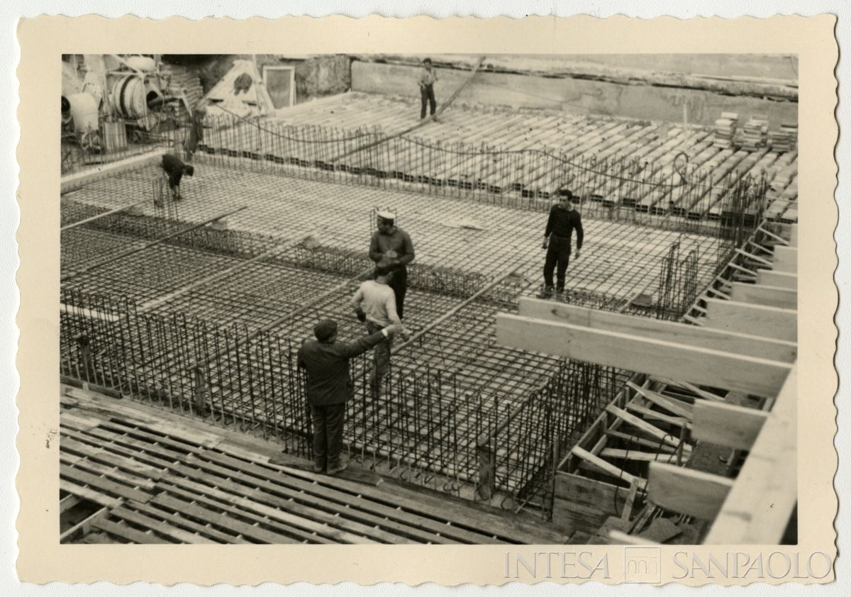 BCI, Palermo: sede di via Mariano Stabile 150-152, settembre 1962 - giugno 1963 (fotografia di Randazzo)