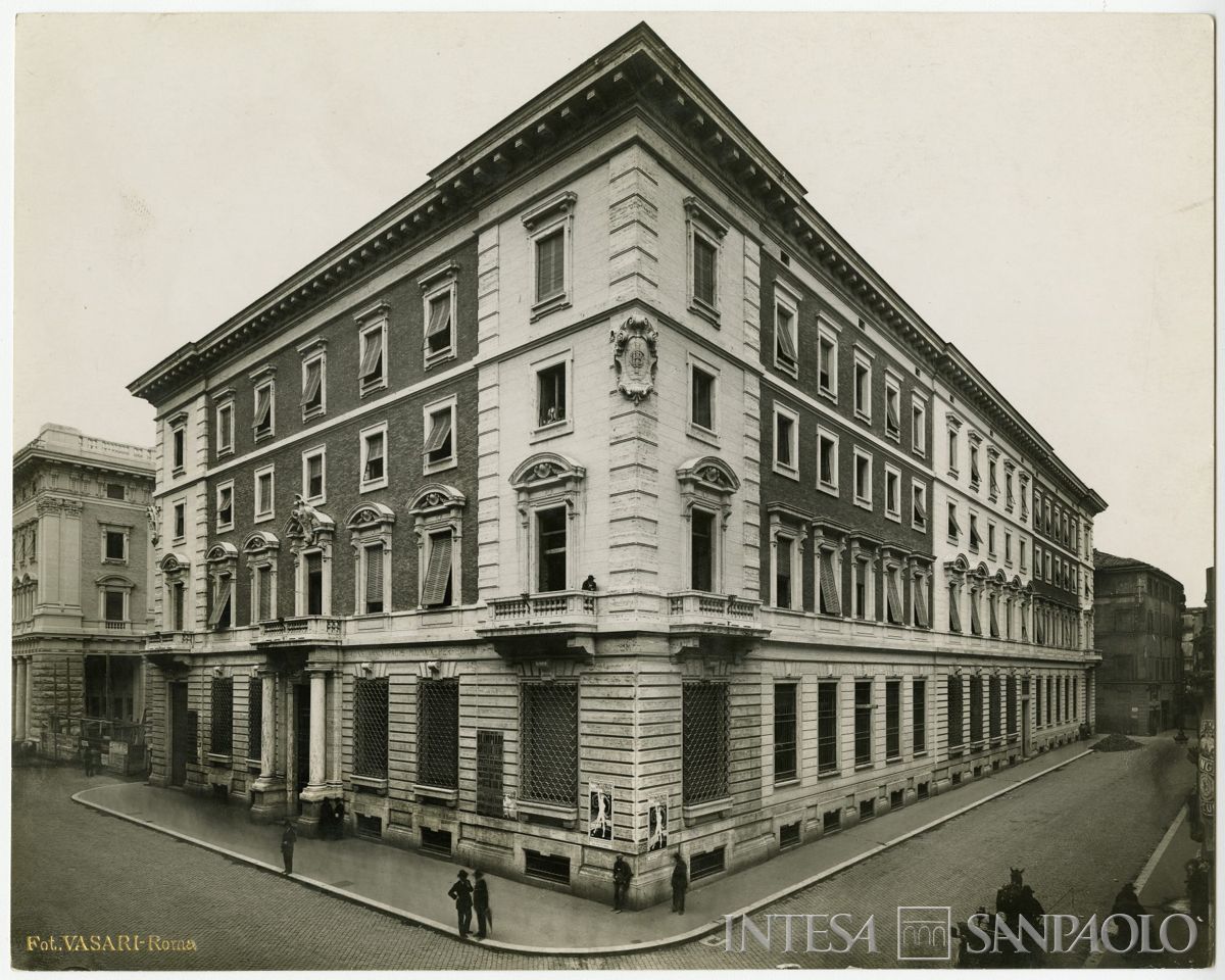 BCI, Roma: sede di Via del Corso  226, 1922-1938 (foto Vasari)
