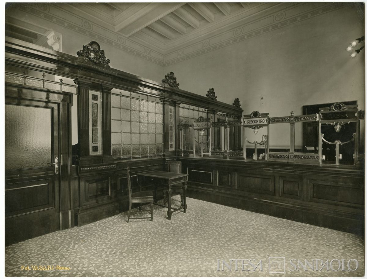 BCI, Roma: sede di Via del Corso  226, 1922-1938 (foto Vasari)