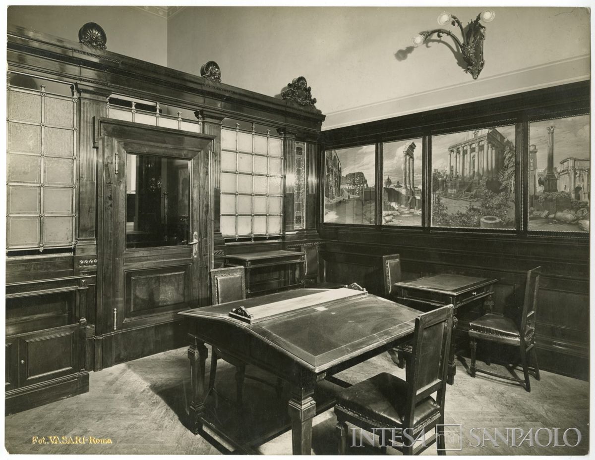 BCI, Roma: sede di Via del Corso  226, 1922-1938 (foto Vasari)