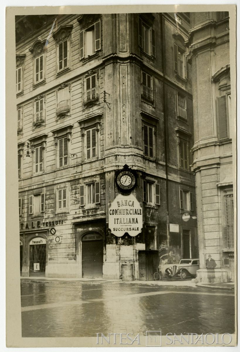 BCI, Roma: succursale di Piazza Venezia, Via del Plebiscito 112, 1922-1938 (fotografo sconosciuto)