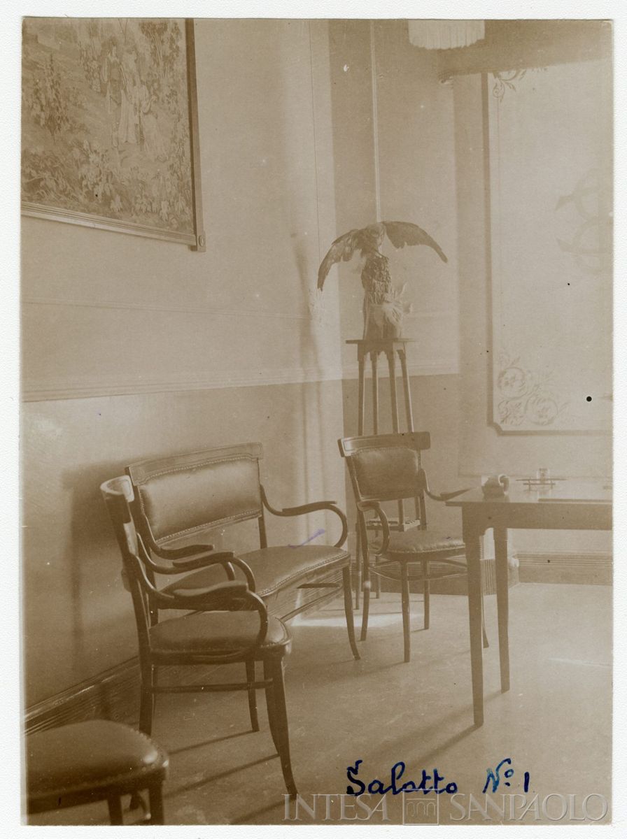 BCI, Sassari: succursale di Piazza d'Italia 6, 1919-1922 (fotografo sconosciuto)