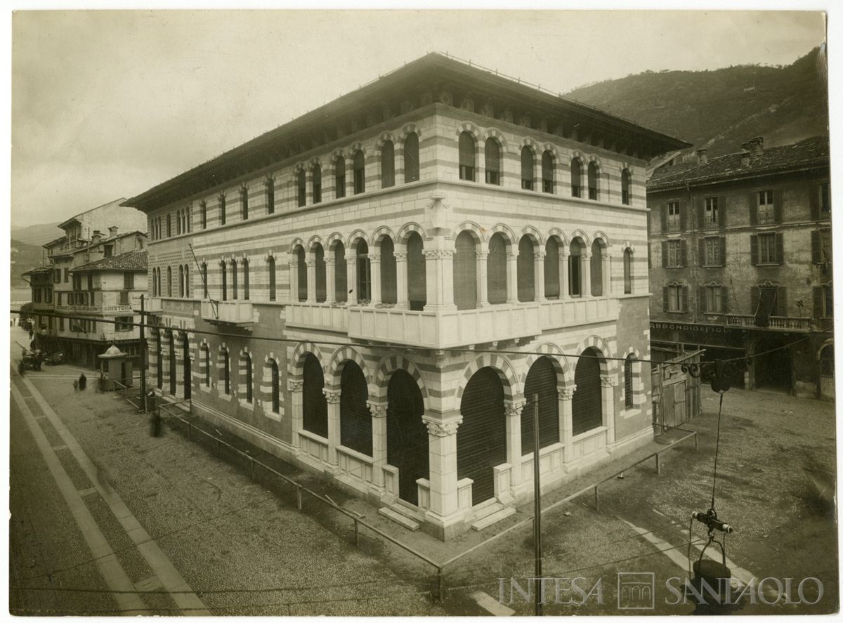 BCI, Como: succursale di Pazza Grimoldi 5, 1922-1926 (fotografo sconosciuto)