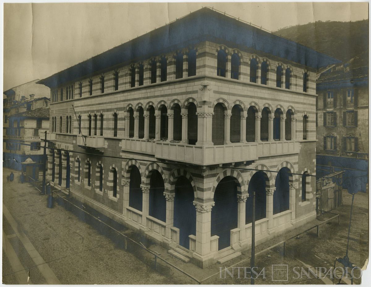 BCI, Como: succursale di Pazza Grimoldi 5, 1922-1926 (fotografo sconosciuto)