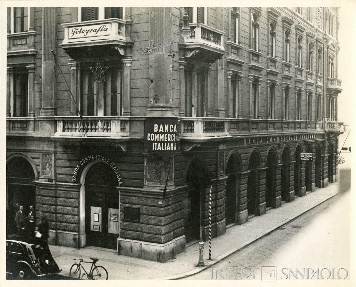 BCI, Fiume: succursale di Via Mazzini 1, 1938 circa (fotografo sconosciuto)
