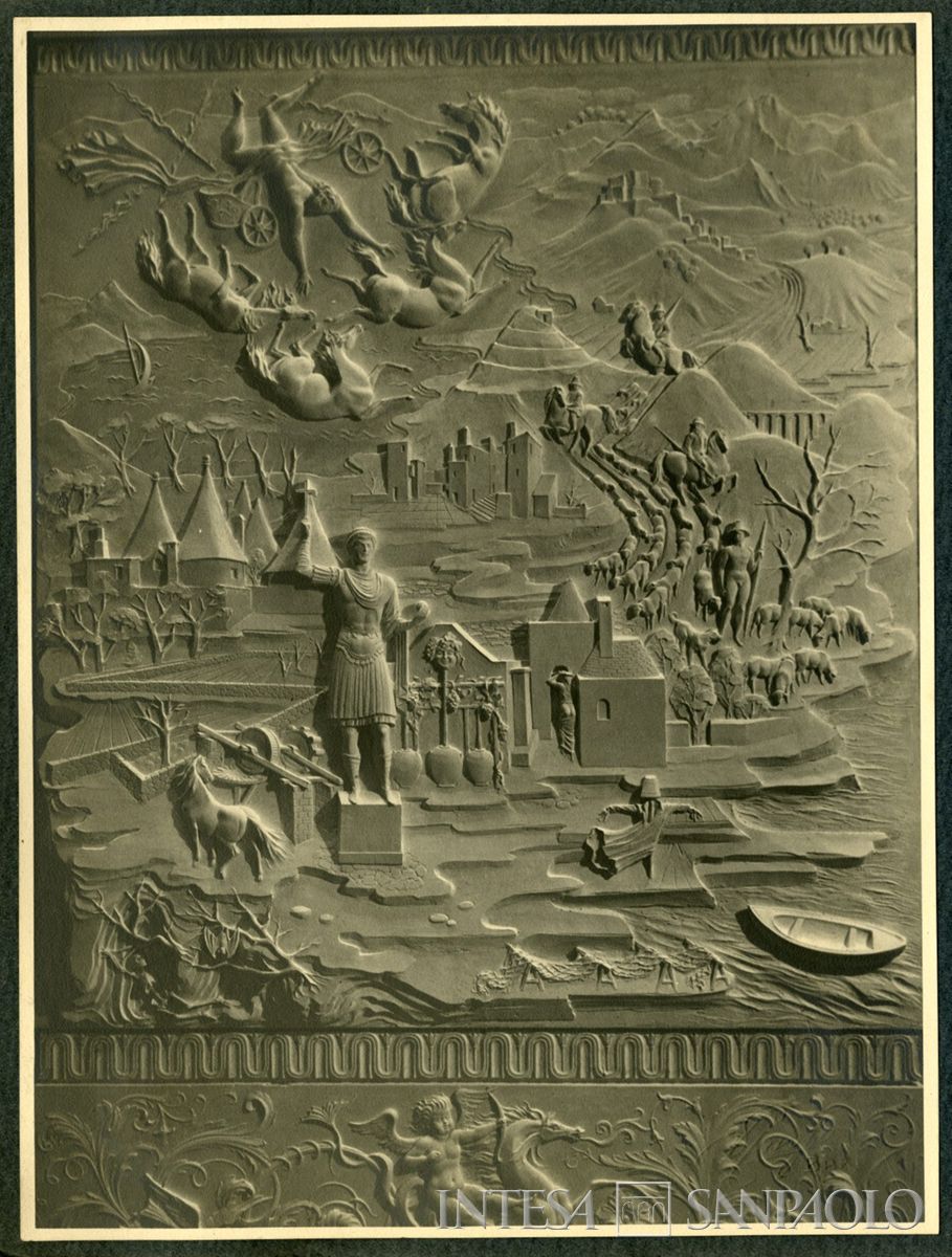 BCI, Bari: sede di Via Abate Gimma 86, 1950-1951 (foto Rusfa)