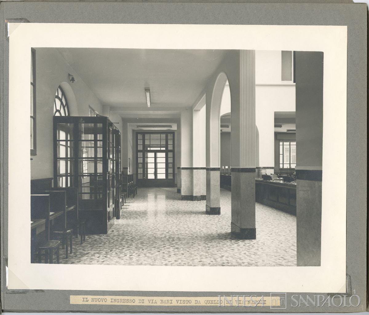 BCI, Palermo: sede di via Napoli 41, interno, post 1936 (fotografo sconosciuto)