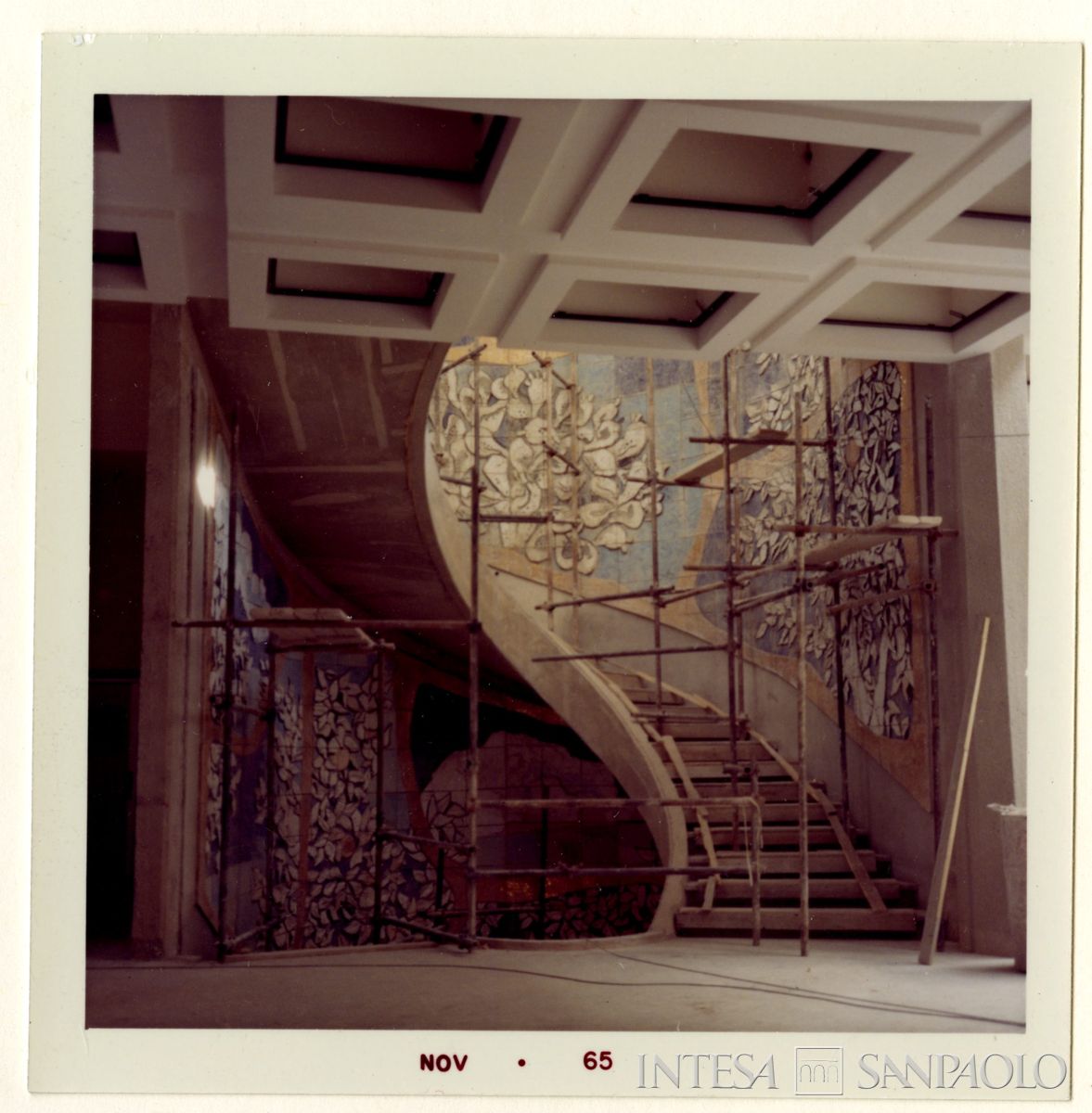 BCI, Palermo: sede di via Mariano Stabile 150/152. Facciata su via Mariano Stabile, fine 1965 (fotografo sconosciuto)