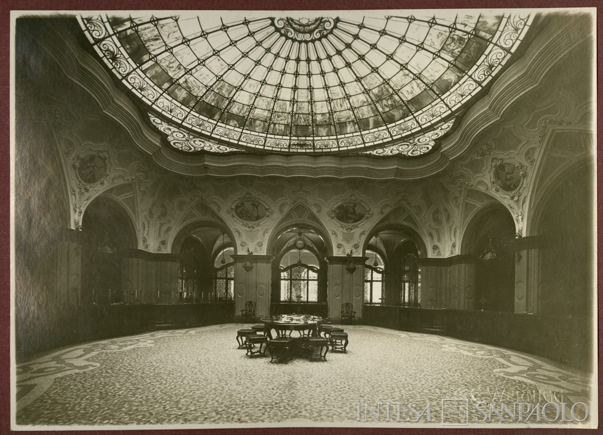 BCI, Trieste: sede di piazza Ponterosso 1, 1921-1928 (foto di Carlo Wernigg)