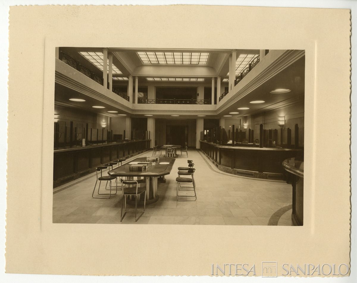 Banca Commerciale Italiana (France), Nizza: filiale di Avenue de la Victoire 10, 1932 ca. (foto di Delahaye, A.)