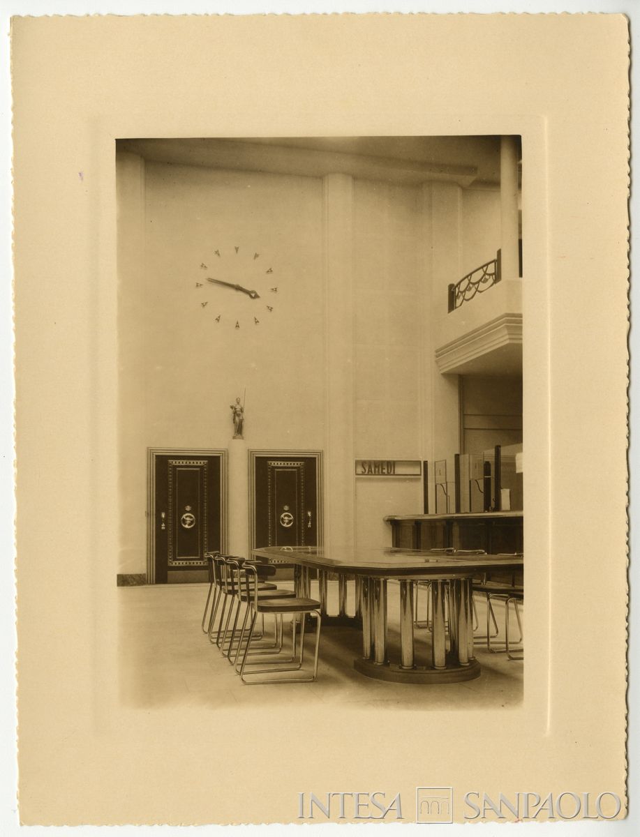 Banca Commerciale Italiana (France), Nizza: filiale di Avenue de la Victoire 10, 1932 ca. (foto di Delahaye, A.)