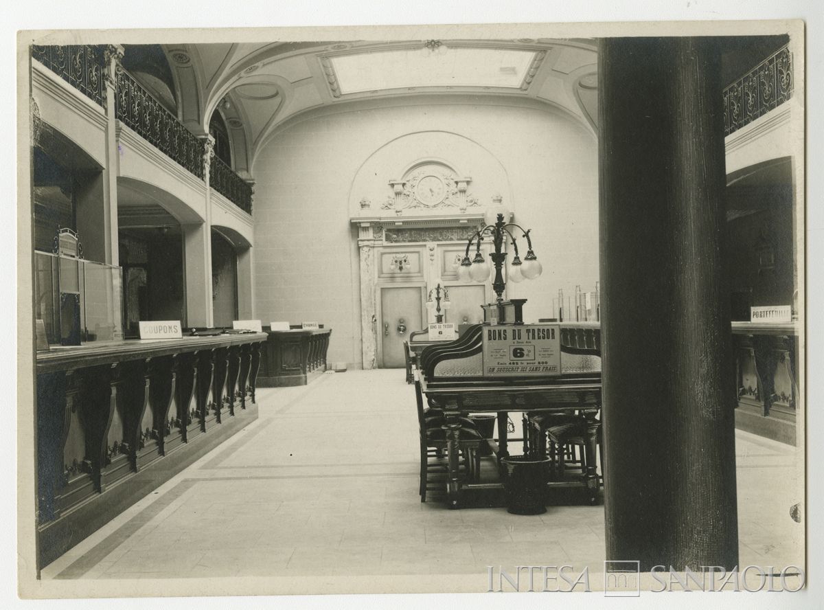 Banca Commerciale Italiana (France), Nizza: filiale di Avenue de la Victoire 10, post 1920 (fotografo sconosciuto)
