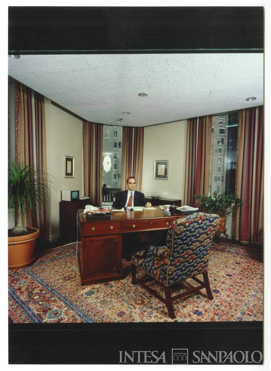 BCI, New York: filiale di One William Street, 1992-1993 (foto di C.D.S. Studios)