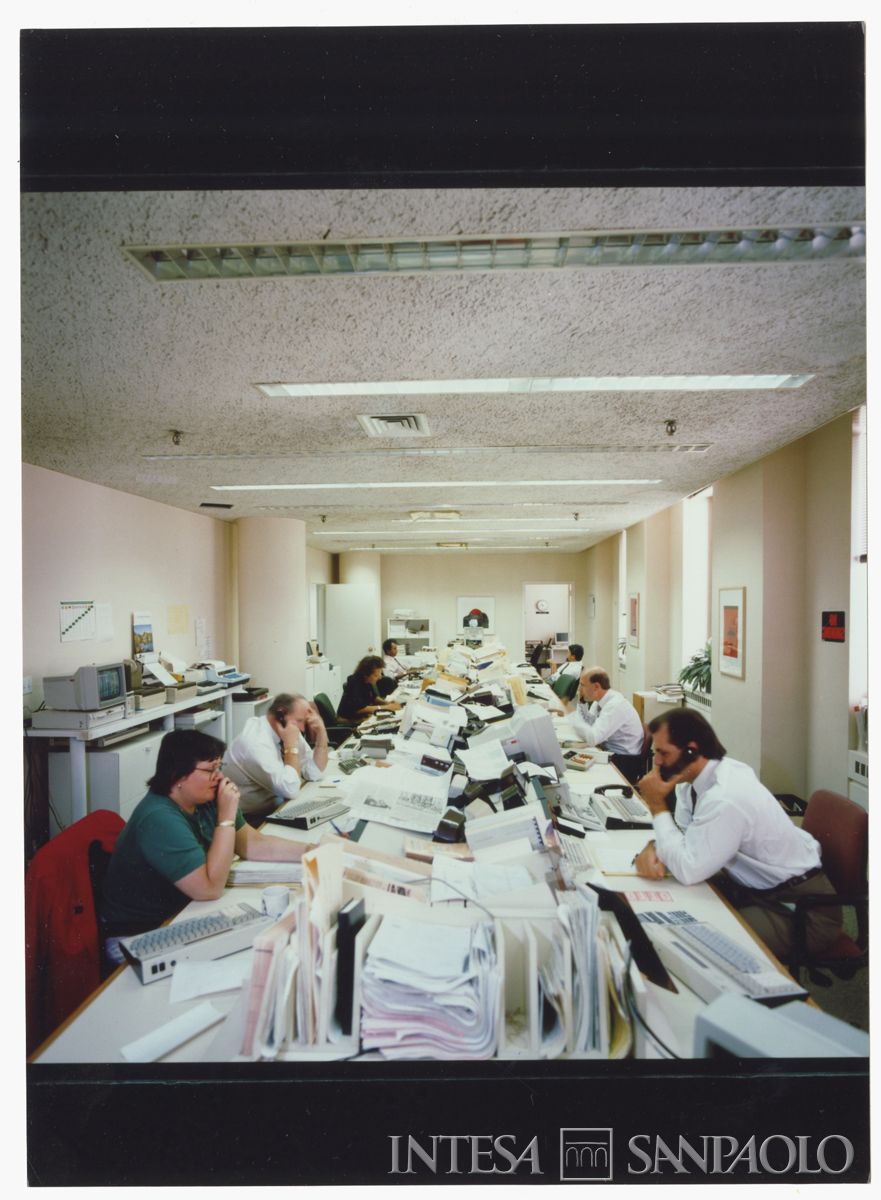 BCI, New York: filiale di One William Street, 1992-1993 (foto di C.D.S. Studios)