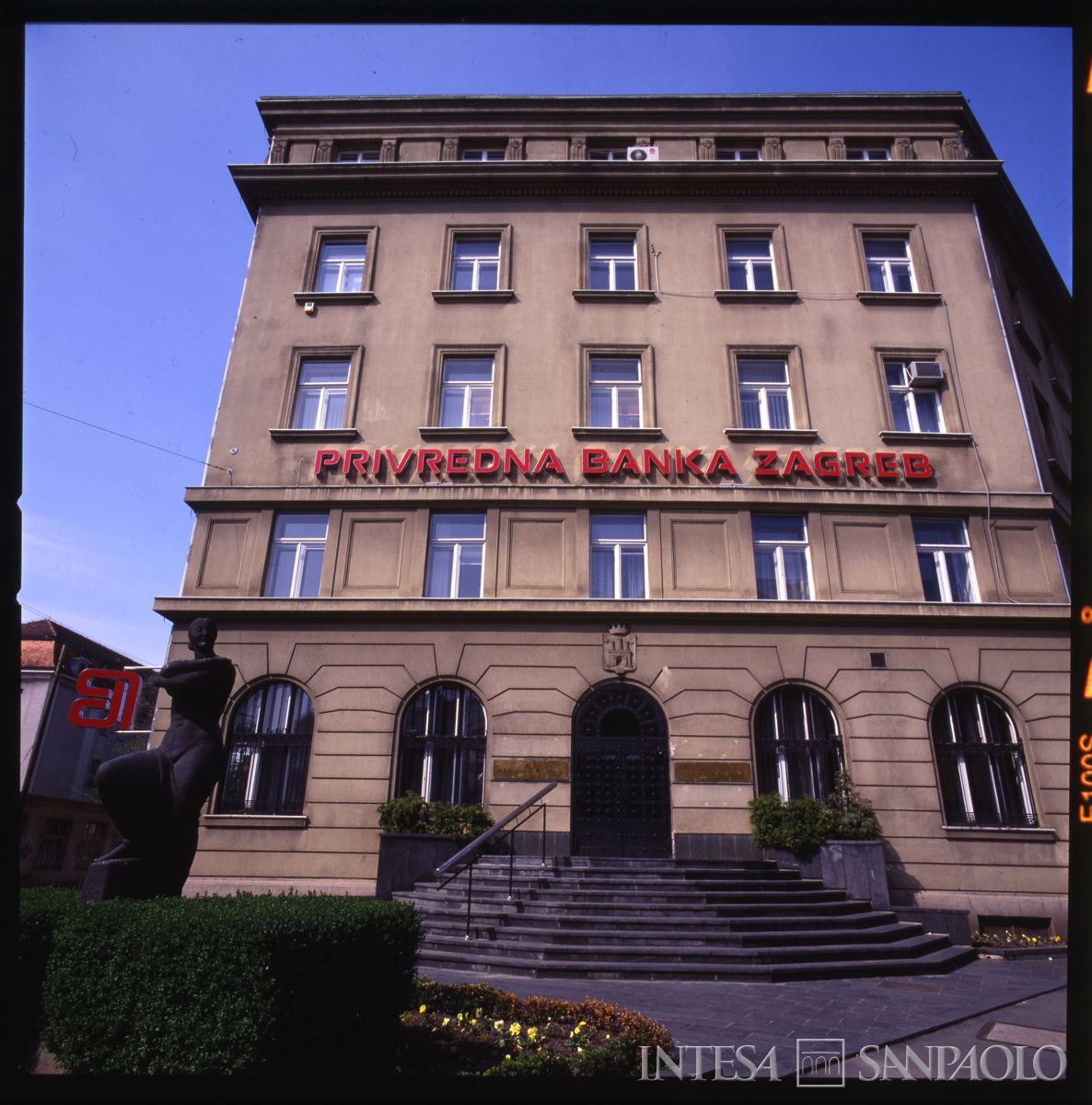 Privredna Banka Zagreb, Zagabria: sede di Ulica dr. Franje Račkog 6, 1999 - 2000 (fotografo sconosciuto)