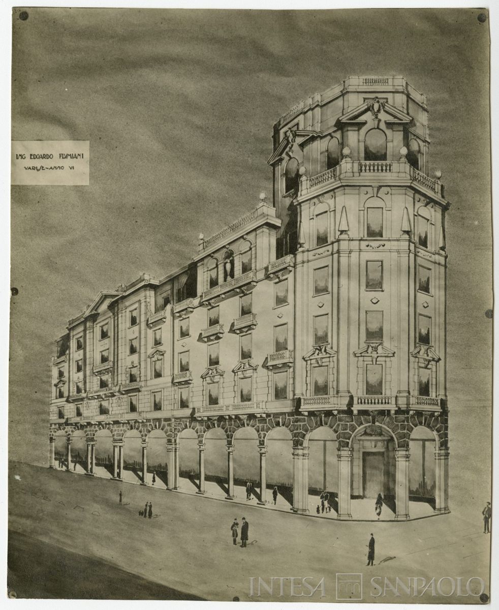 BCI, Varese: succursale di Via Verbano 5, 1927-1928 (fotografo sconosciuto)