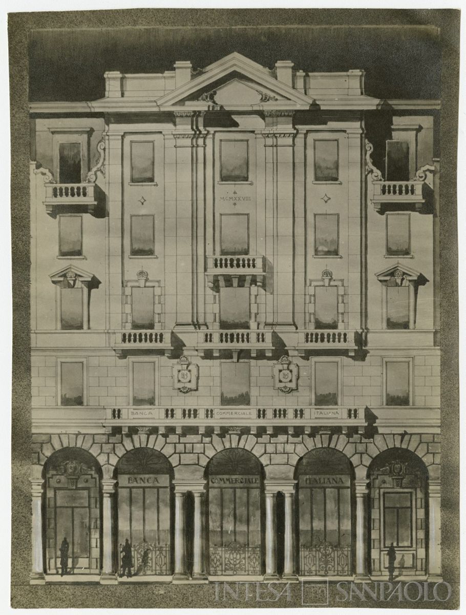 BCI, Varese: succursale di Via Verbano 5, 1927-1928 (fotografo sconosciuto)
