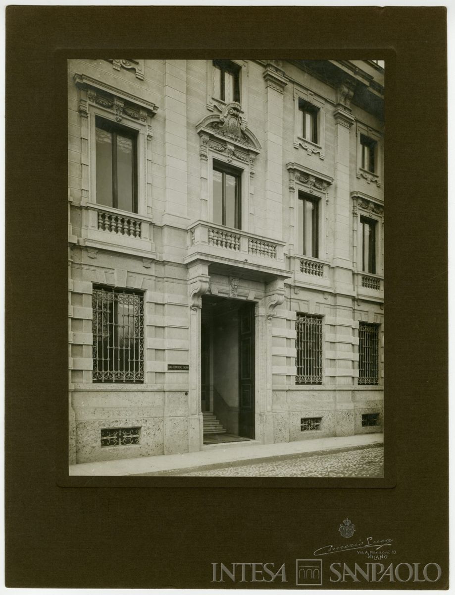 BCI, Bergamo: succursale di Piazza Cavour 9, 1909-1913 (Luca Comerio)